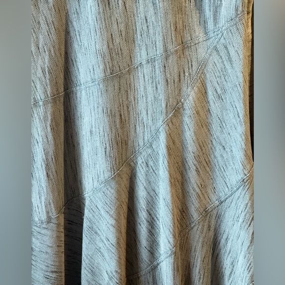 NWOT Soft Surroundings teal topper, M, unique boho, arty piece. Asymmetrical - Picture 13 of 15